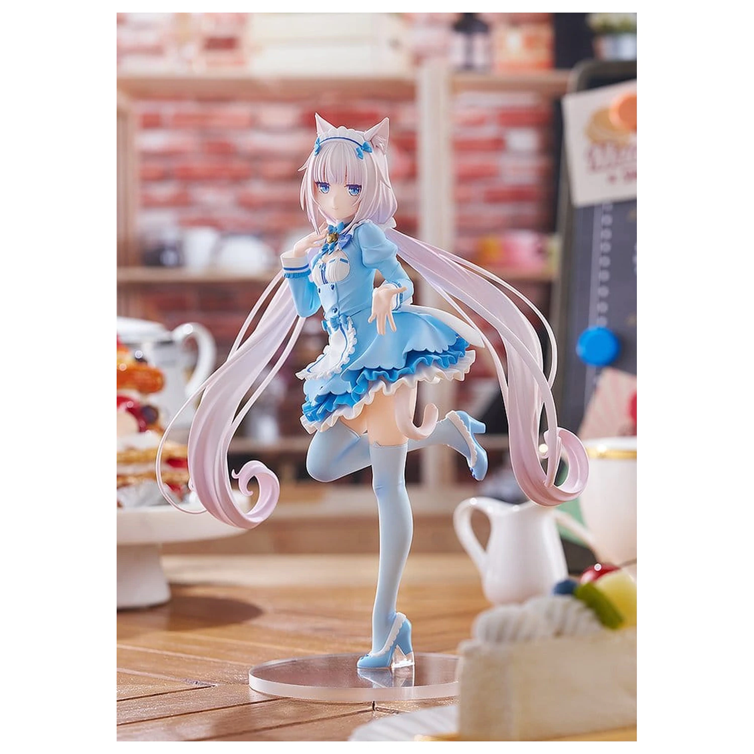 Nekopara Sekai Connect Pop Up Parade PVC figura Vanilla: Winter Clothes Ver. L veličina 22 cm fotografija proizvoda