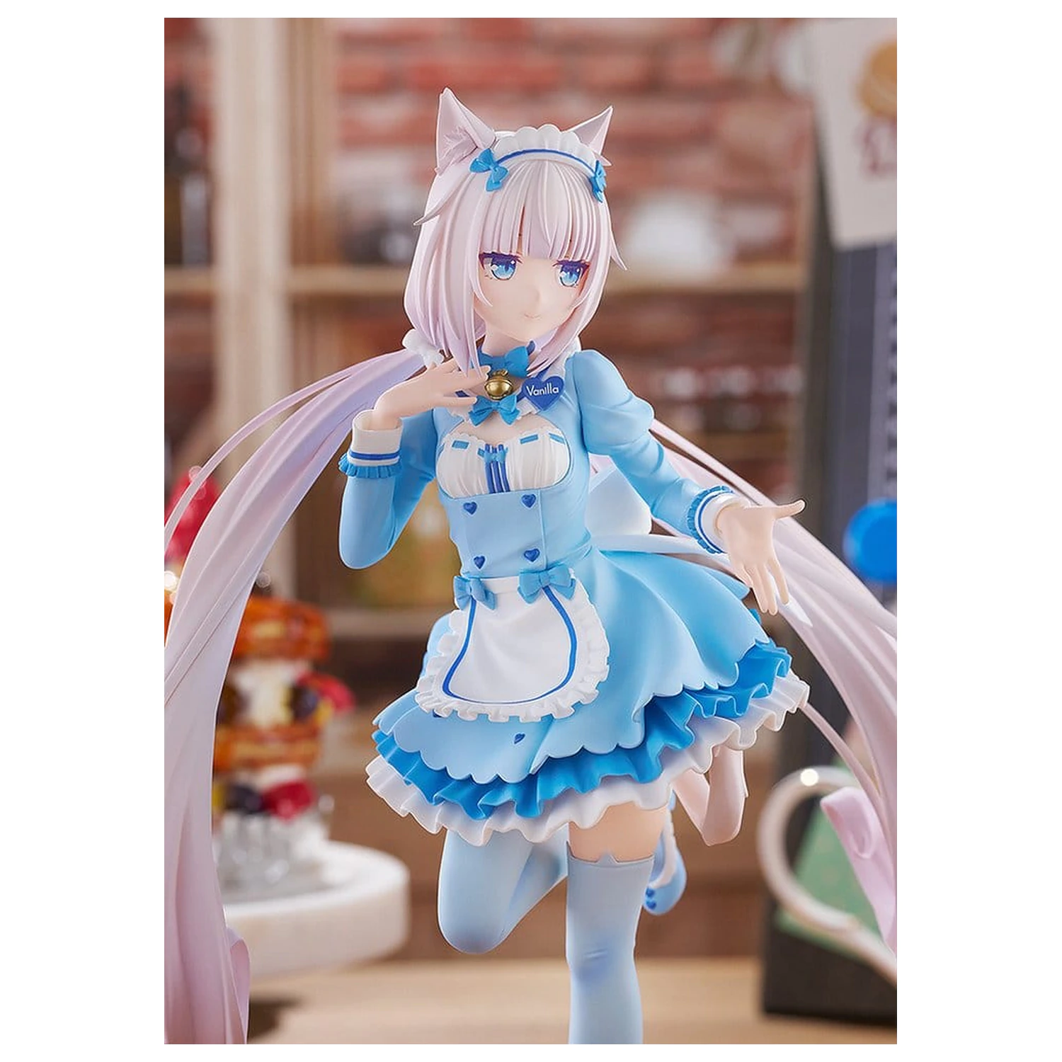 Nekopara Sekai Connect Pop Up Parade PVC figura Vanilla: Winter Clothes Ver. L veličina 22 cm fotografija proizvoda