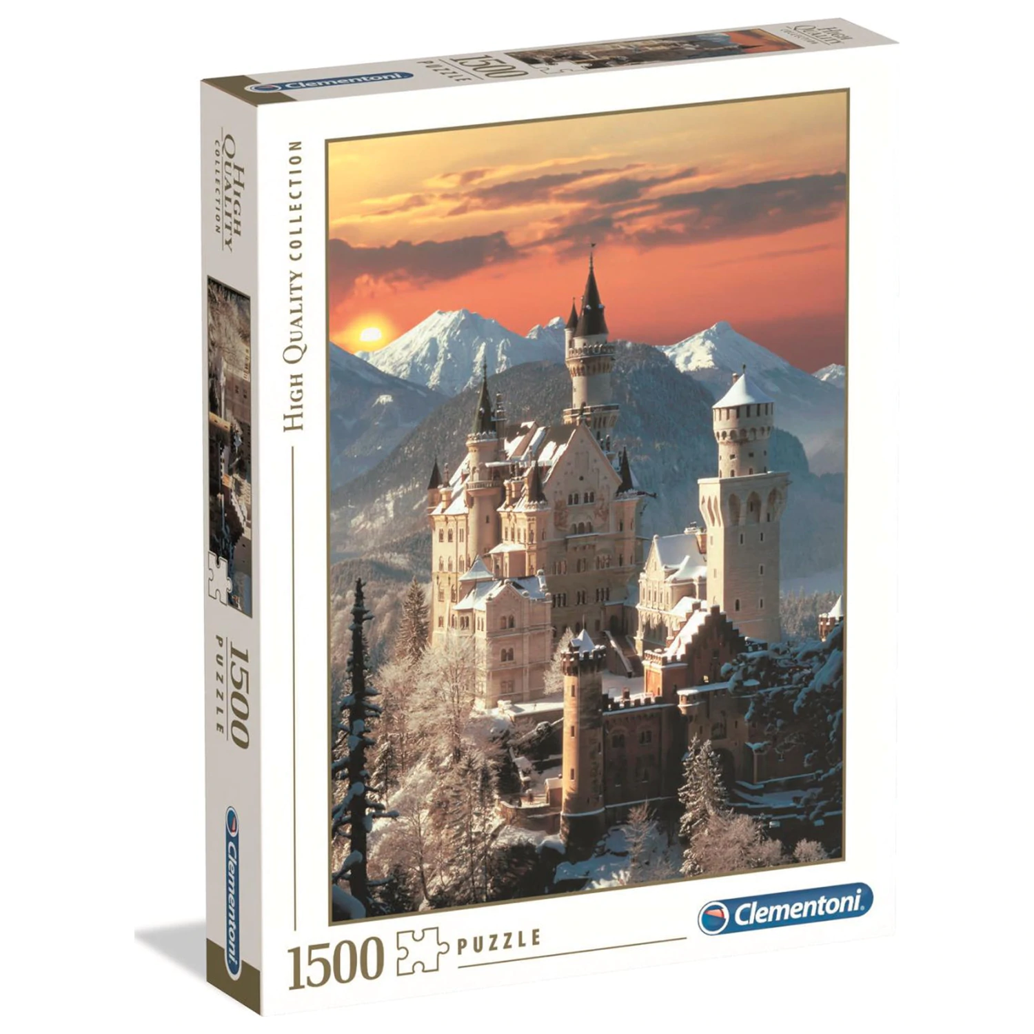 Germany Neuschwanstein puzzle od 1500 dijelova fotografija proizvoda