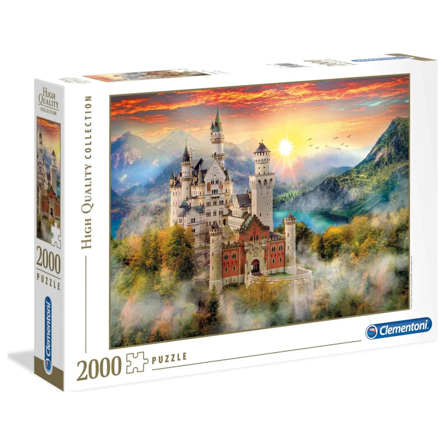 Germany Neuschwanstein puzzle od 2000 dijelova fotografija proizvoda