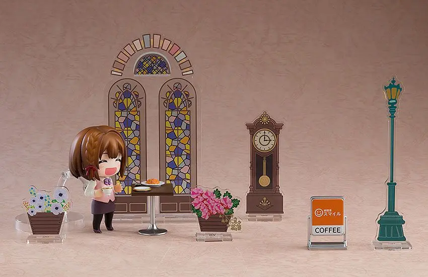 Nendoroid More Accessory Set Akrilni stalak Dekoracije: Cafe fotografija proizvoda