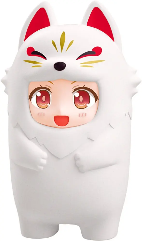 Nendoroid More Kutija za dijelove lica Kigurumi za Nendoroid figure White Kitsune 10 cm fotografija proizvoda