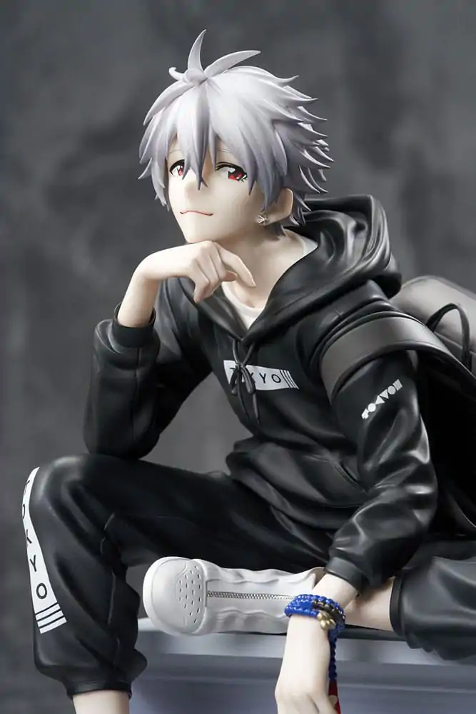 Neon Genesis Evangelion PVC statua 1/7 Kaworu Nagisa Original Color Ver. Radio Eva Part 3 18 cm fotografija proizvoda