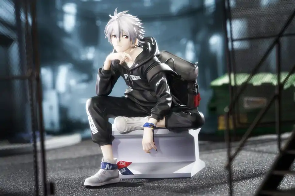 Neon Genesis Evangelion PVC statua 1/7 Kaworu Nagisa Original Color Ver. Radio Eva Part 3 18 cm fotografija proizvoda