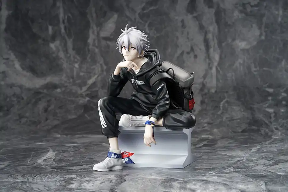 Neon Genesis Evangelion PVC statua 1/7 Kaworu Nagisa Original Color Ver. Radio Eva Part 3 18 cm fotografija proizvoda
