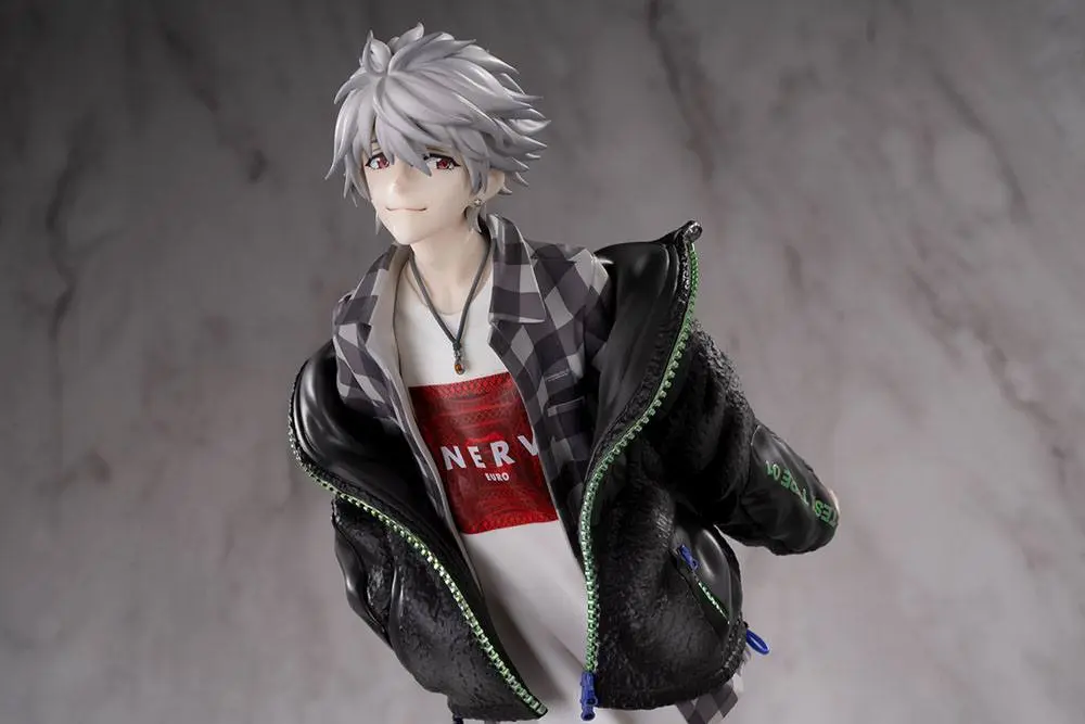 Neon Genesis Evangelion PVC Kip 1/7 Kaworu Nagisa Ver. Radio Eva Part 2 Original Color 25 cm fotografija proizvoda