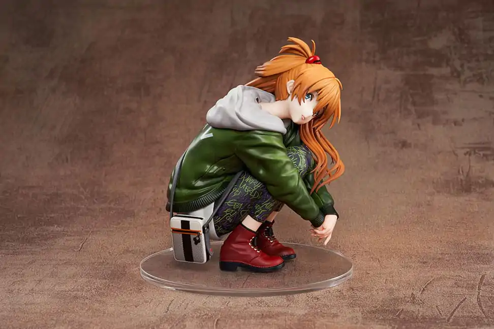 Neon Genesis Evangelion PVC kip 1/7 Shikinami Asuka Langley Ver. Part 3 Radio Eva 12 cm fotografija proizvoda