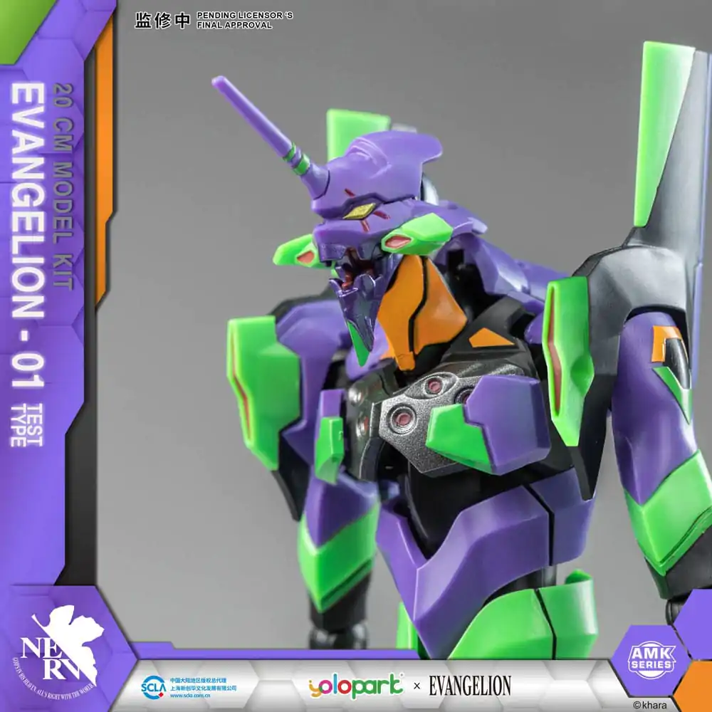 Neon Genesis Evangelion AMK Series Plastični Model Kit Eva-01 20 cm fotografija proizvoda