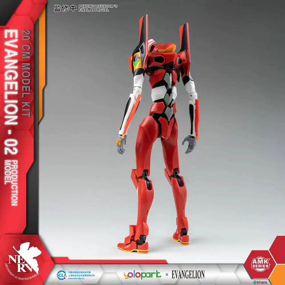 Neon Genesis Evangelion AMK Series Plastični Model Kit Eva-02 20 cm fotografija proizvoda