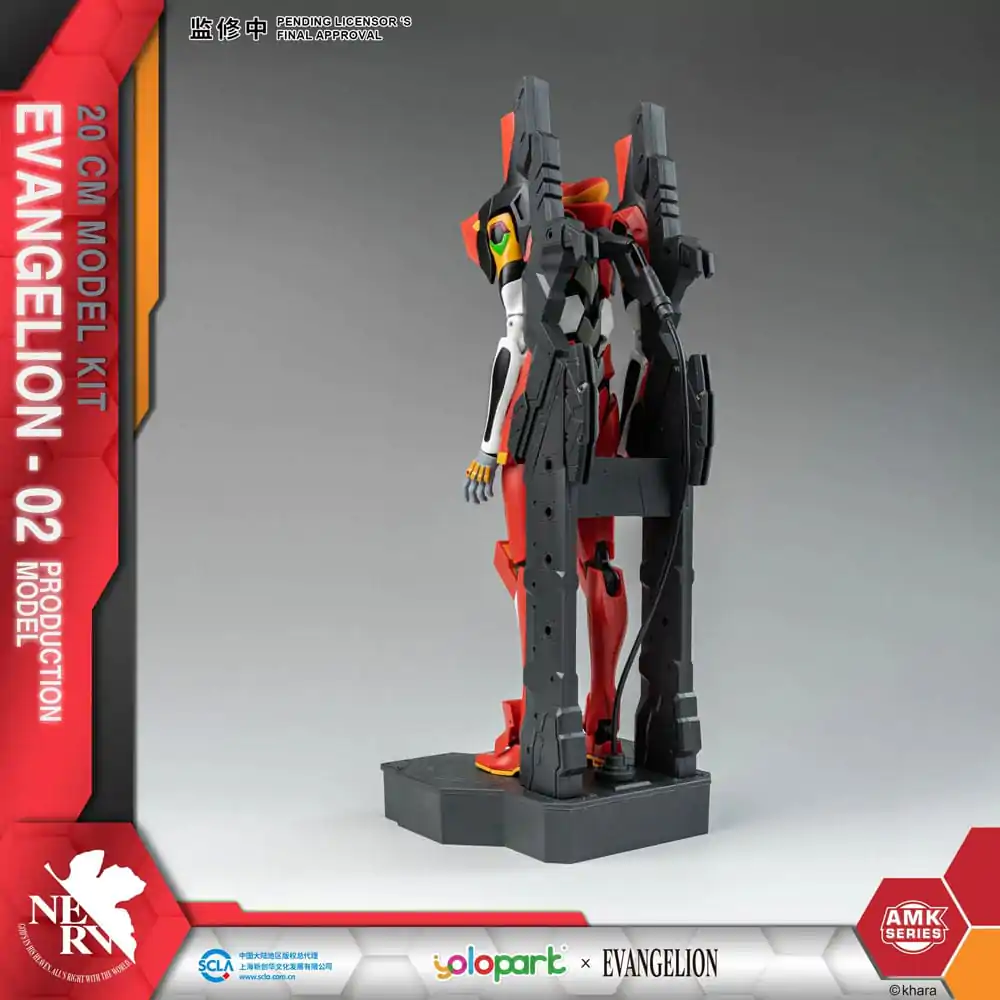 Neon Genesis Evangelion AMK Series Plastični Model Kit Eva-02 20 cm fotografija proizvoda