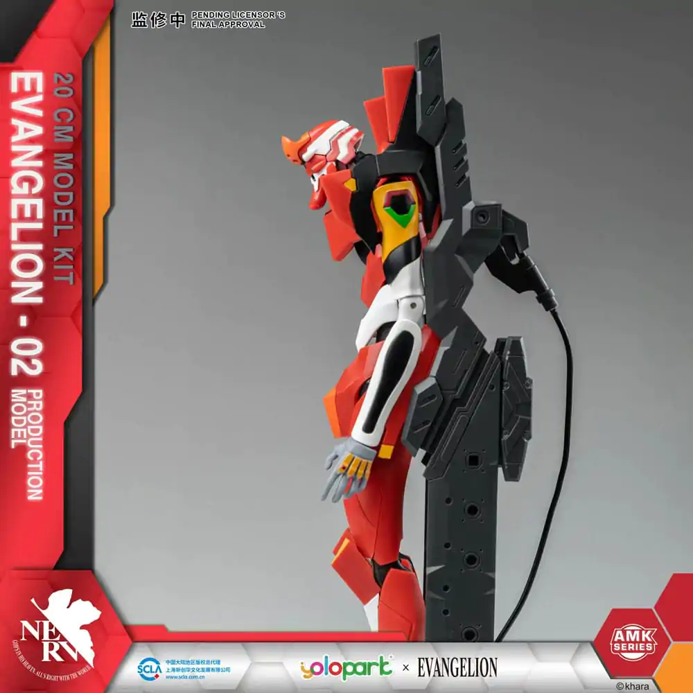 Neon Genesis Evangelion AMK Series Plastični Model Kit Eva-02 20 cm fotografija proizvoda