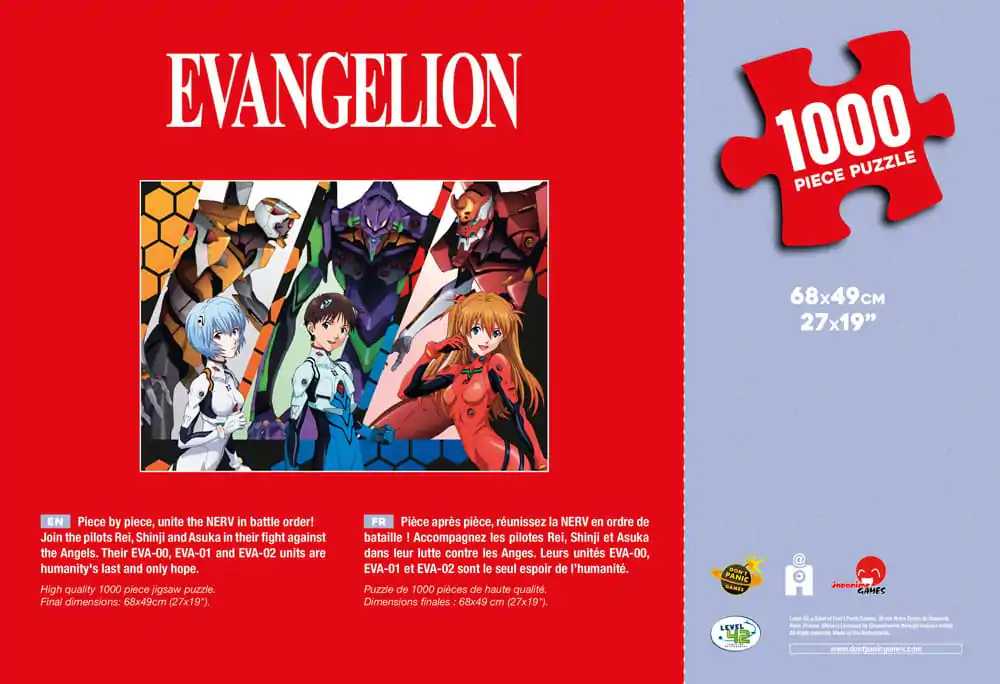 Neon Genesis Evangelion Puzzle s likovima (1000 dijelova) fotografija proizvoda