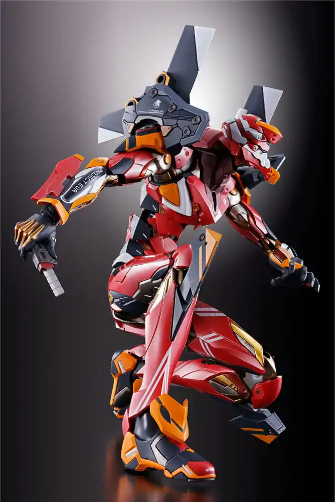 Neon Genesis Evangelion Metal Build akcijska figura Eva Production Model-02 30th with the Spear of Cassius 22 cm fotografija proizvoda