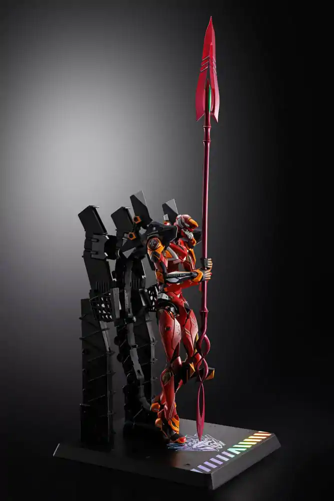 Neon Genesis Evangelion Metal Build akcijska figura Eva Production Model-02 30th with the Spear of Cassius 22 cm fotografija proizvoda