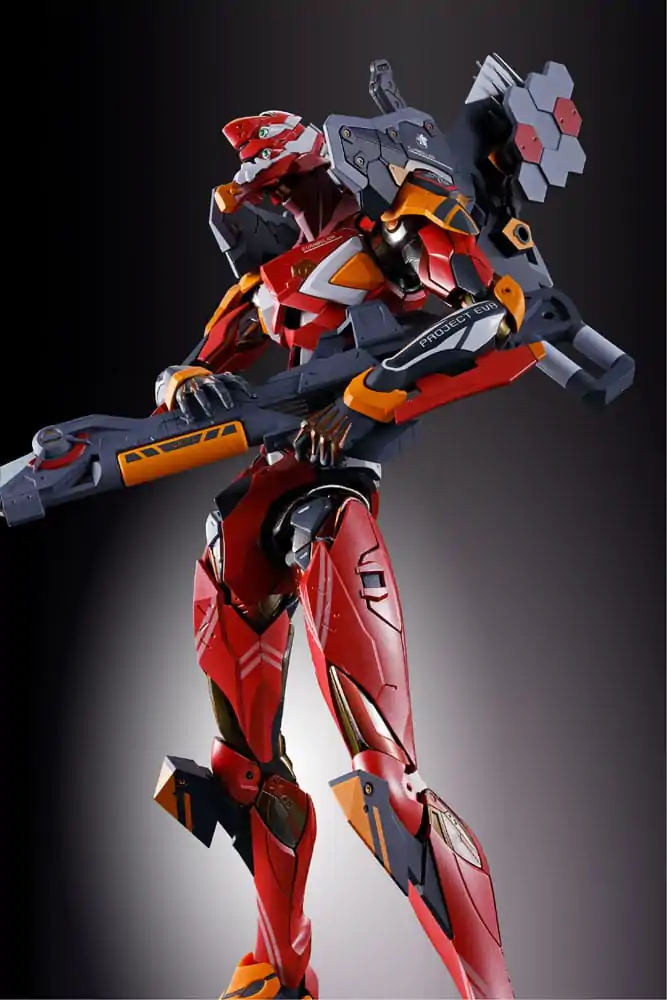 Neon Genesis Evangelion Metal Build akcijska figura Eva Production Model-02 30th with the Spear of Cassius 22 cm fotografija proizvoda