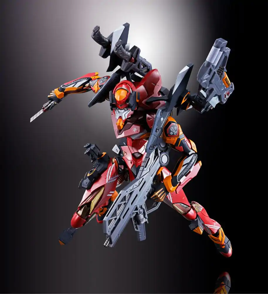 Neon Genesis Evangelion Metal Build akcijska figura Eva Production Model-02 30th with the Spear of Cassius 22 cm fotografija proizvoda