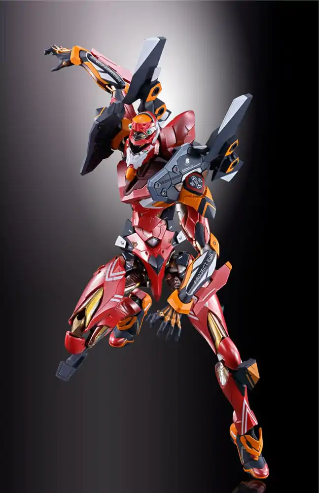 Neon Genesis Evangelion Metal Build akcijska figura Eva Production Model-02 30th with the Spear of Cassius 22 cm fotografija proizvoda