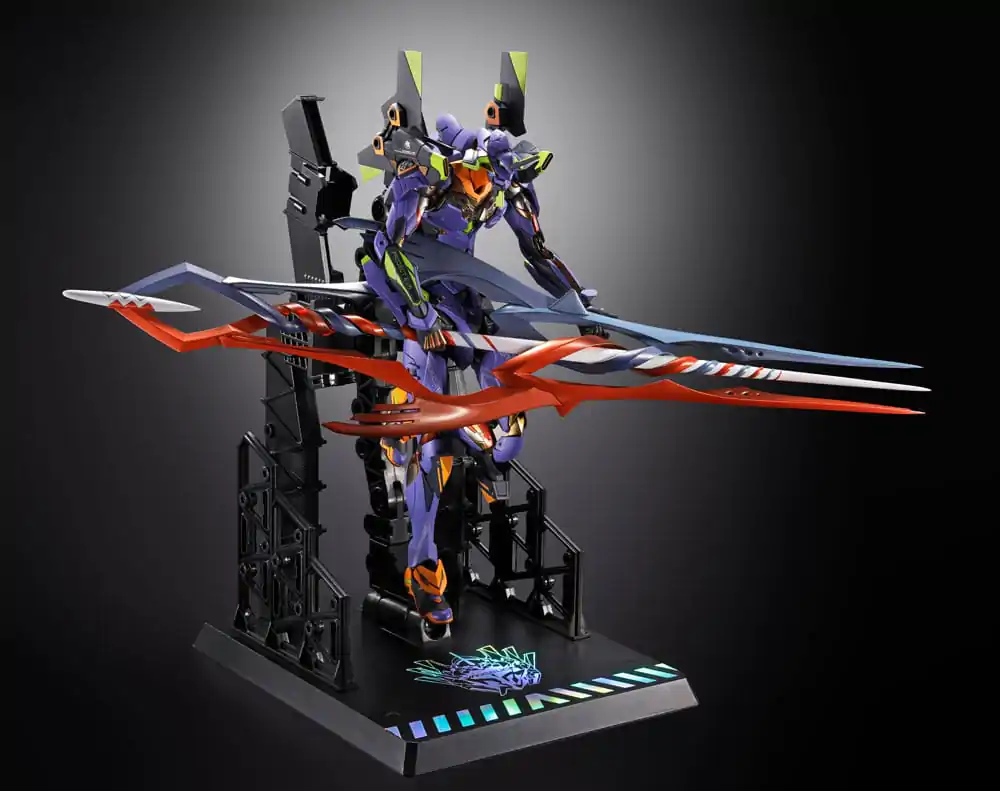 Neon Genesis Evangelion Metal Build Akcijska figura Eva Test Type-01 30th with the Spear of Gaius 22 cm fotografija proizvoda
