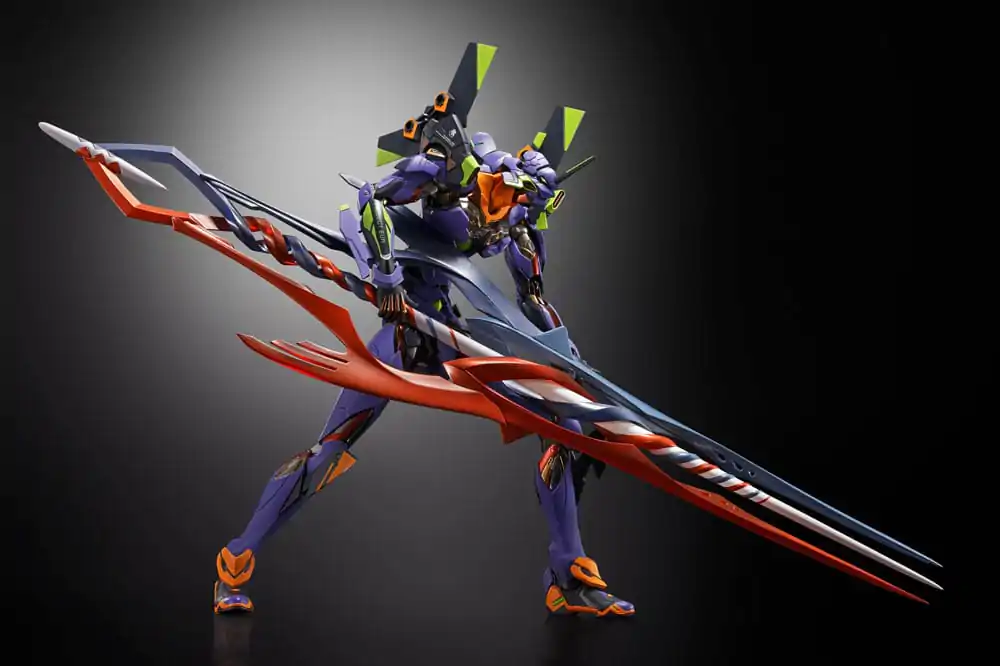 Neon Genesis Evangelion Metal Build Akcijska figura Eva Test Type-01 30th with the Spear of Gaius 22 cm fotografija proizvoda