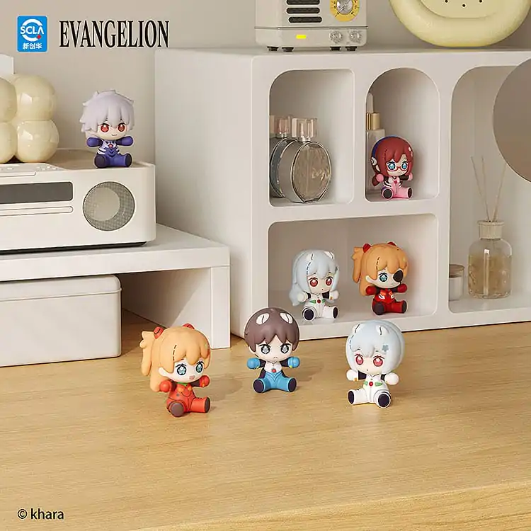 Neon Genesis Evangelion: Rebuild of Evangelion Huggy Good Smile Chibi Figura Rei Ayanami: Long Hair Ver. 7 cm fotografija proizvoda