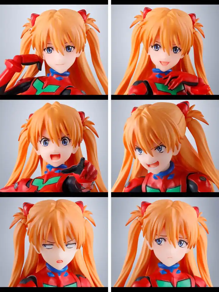 Neon Genesis Evangelion S.H.Figuarts akcijska figura Asuka Shikigami Langley 14 cm fotografija proizvoda