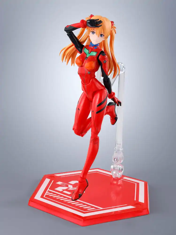 Neon Genesis Evangelion S.H.Figuarts akcijska figura Asuka Shikigami Langley 14 cm fotografija proizvoda