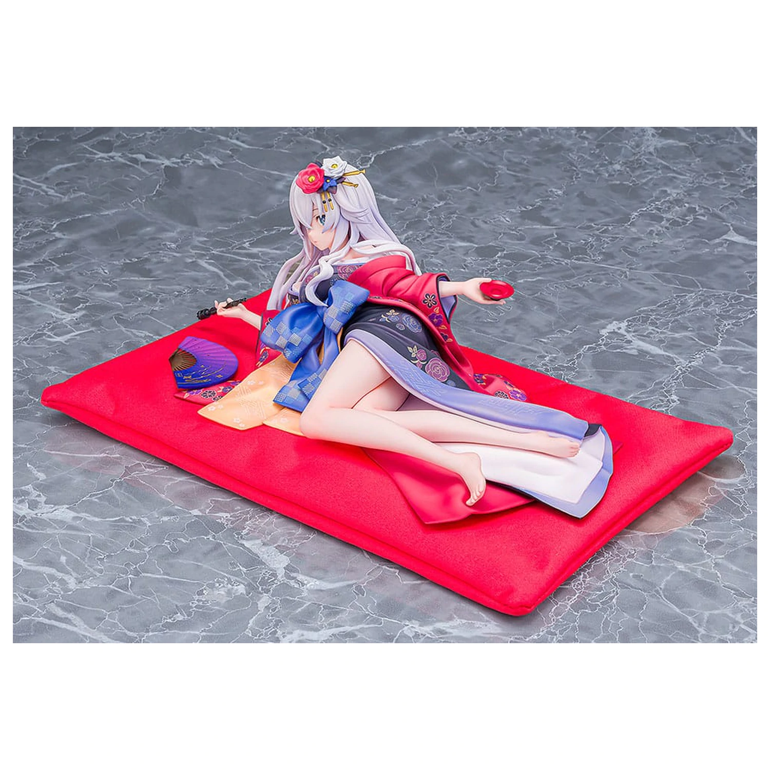 Neptunia x Senran Kagura Statua 1/7 Black Heart Kimono Ver. 10 cm fotografija proizvoda