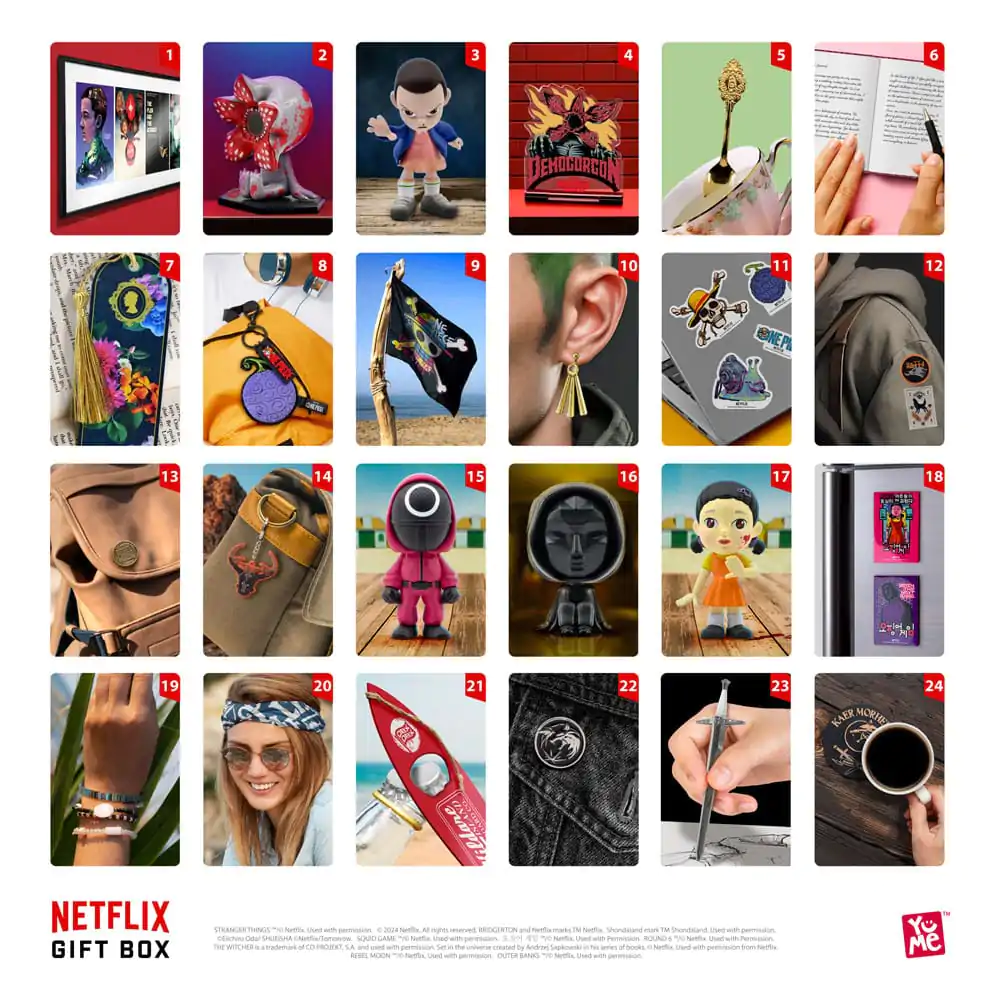 Netflix Poklon kutija Odbrojavanje fotografija proizvoda