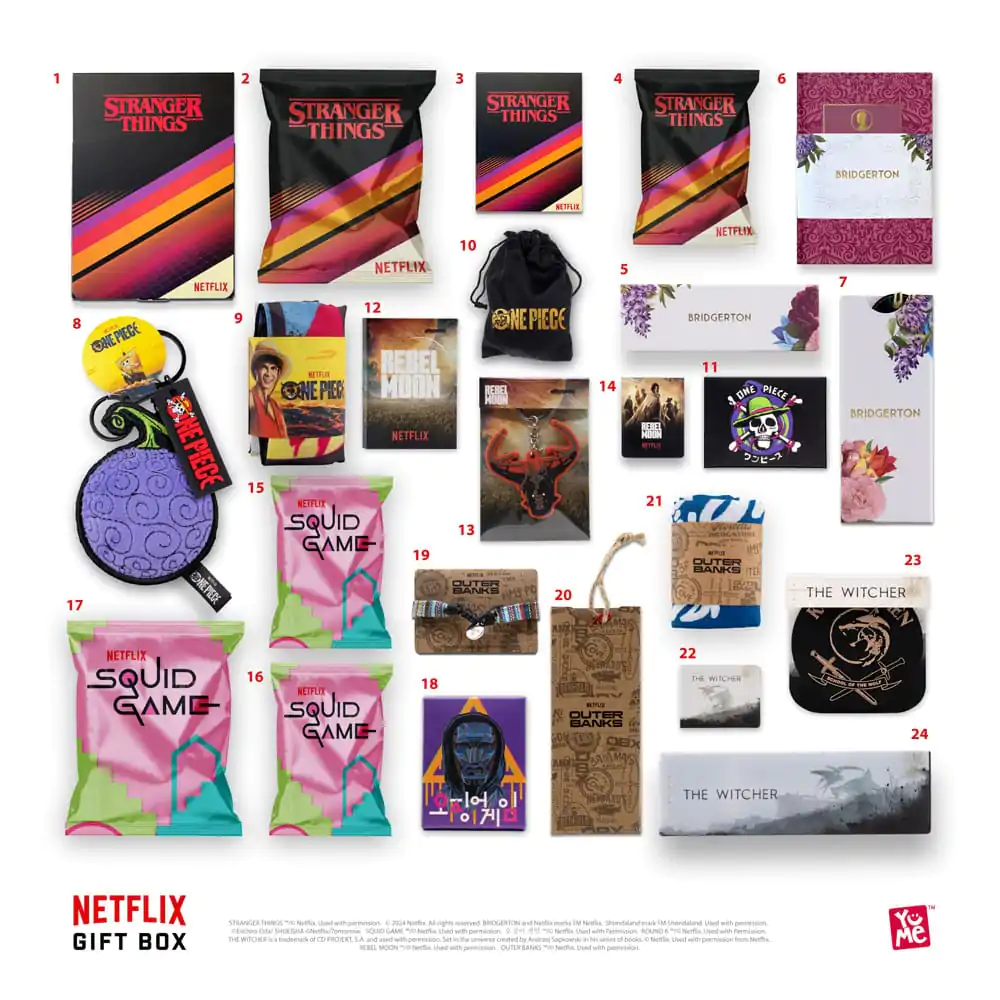 Netflix Poklon kutija Odbrojavanje fotografija proizvoda