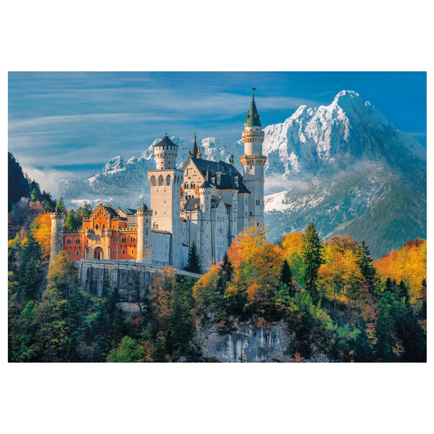 Neuschwanstein Castle puzzle 500 komada fotografija proizvoda