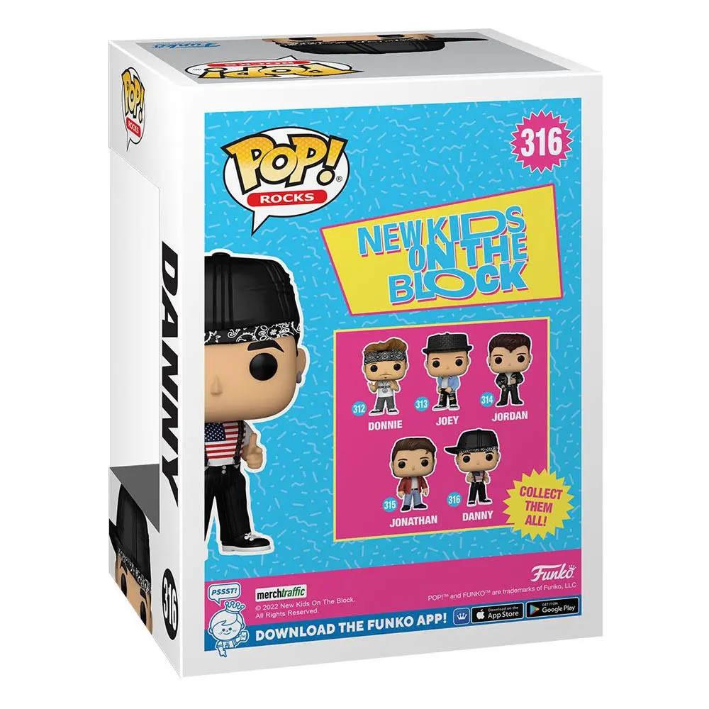 New Kids on the Block POP! Rocks Vinyl Figure Danny 9 cm Vinilna Figura fotografija proizvoda