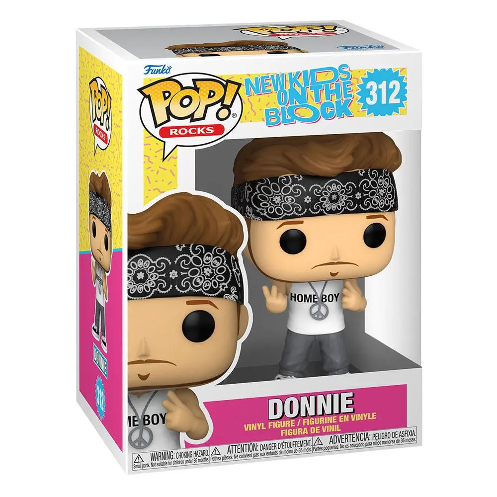 New Kids on the Block POP! Rocks Vinyl Figura Donnie 9 cm fotografija proizvoda