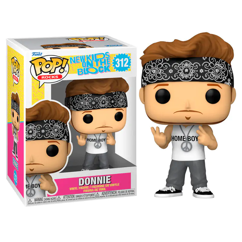 New Kids on the Block POP! Rocks Vinyl Figura Donnie 9 cm fotografija proizvoda