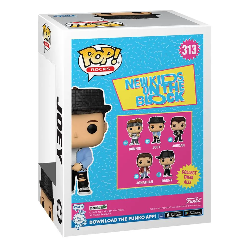 New Kids on the Block POP! Rocks Vinyl Figura Joey 9 cm fotografija proizvoda