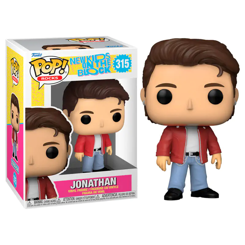 New Kids on the Block POP! Rocks Vinilna Figura Jonathan 9 cm fotografija proizvoda