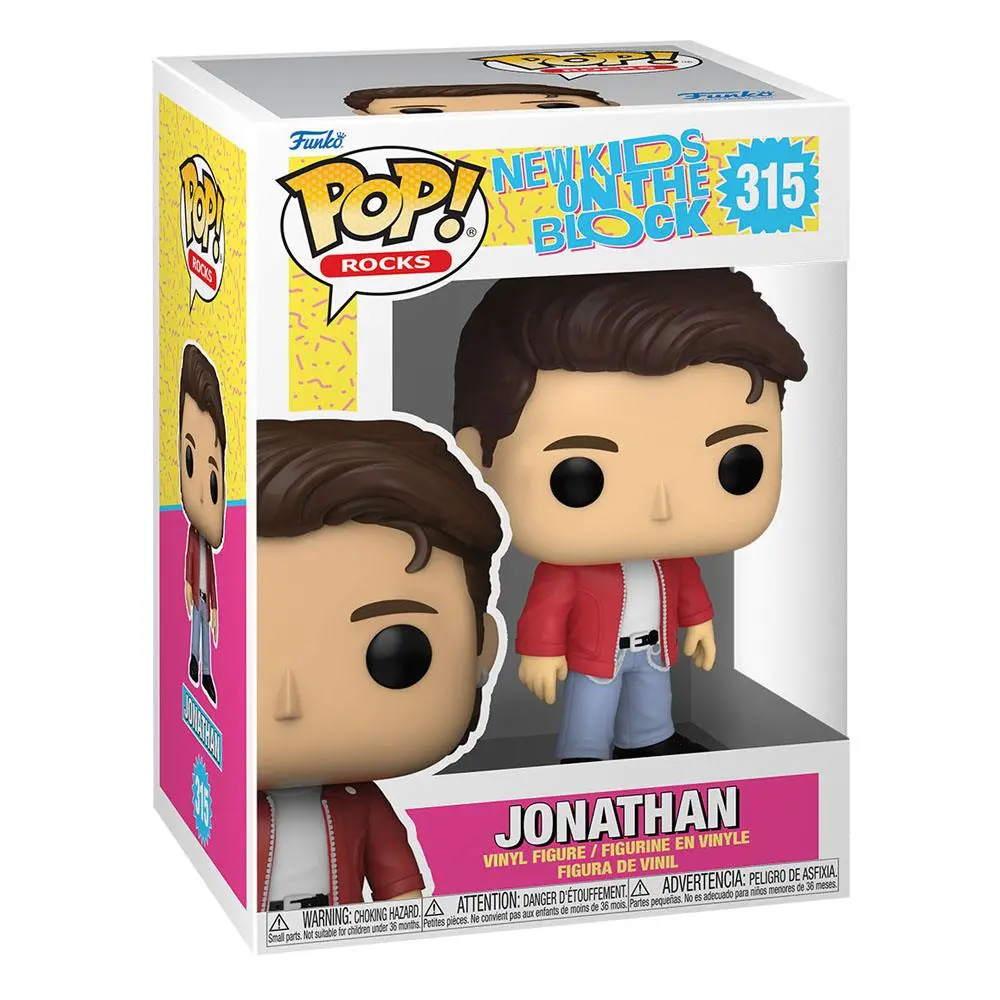 New Kids on the Block POP! Rocks Vinilna Figura Jonathan 9 cm fotografija proizvoda