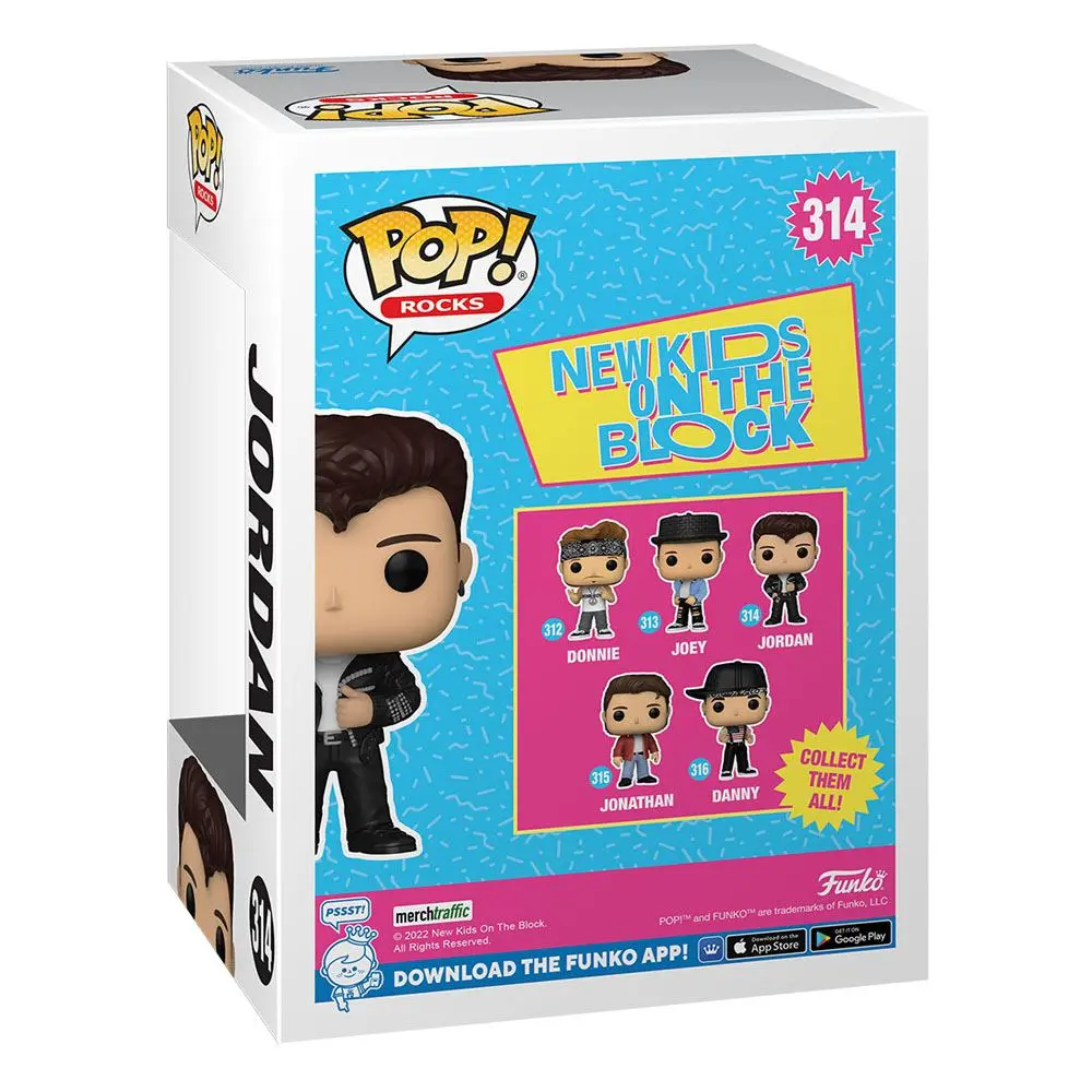 New Kids on the Block POP! Rocks Vinyl Figura Jordan 9 cm fotografija proizvoda