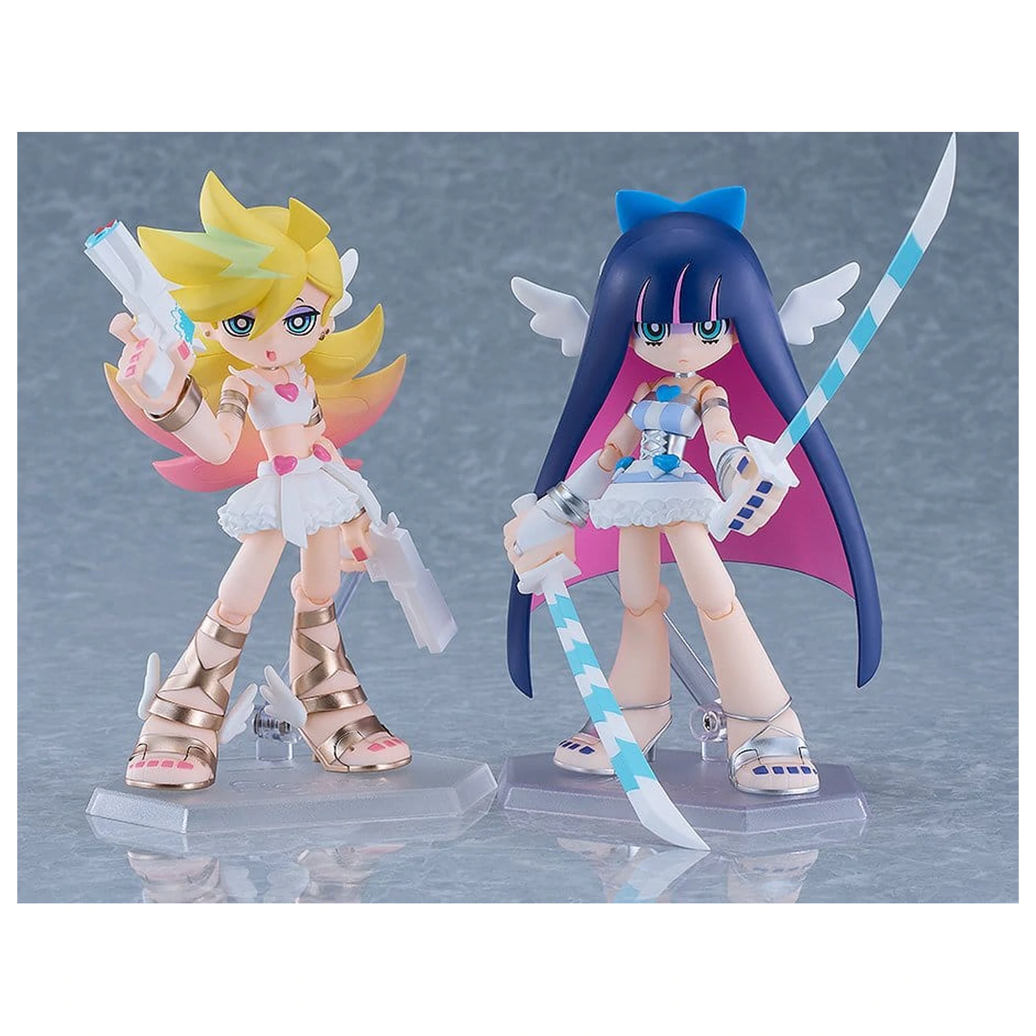 New Panty & Stocking with Garterbelt Figma akcijske figure 2-pak Panty & Stocking: Angel ver. 12 cm fotografija proizvoda