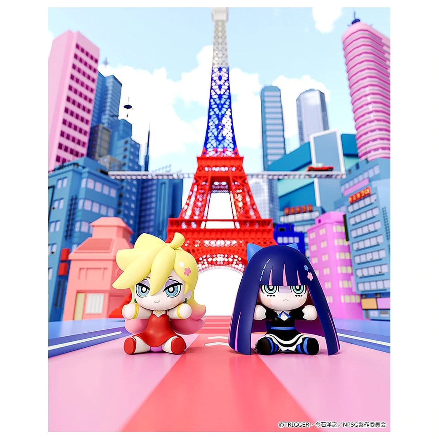 New Panty & Stocking with Garterbelt Huggy Good Smile Chibi figura Panty 6 cm fotografija proizvoda