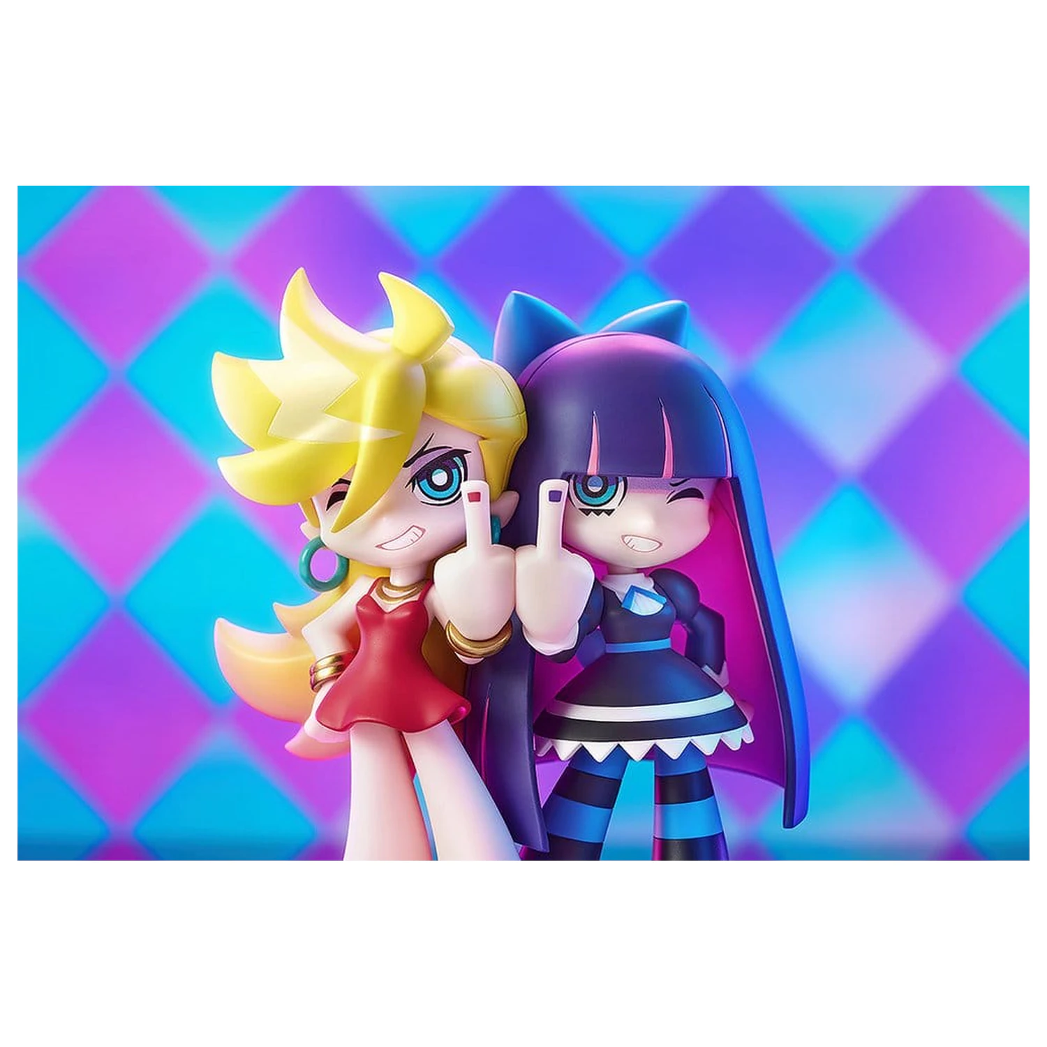Novi Panty & Stocking with Garterbelt Mini Memory Mini figurica Panty & Stocking 10 cm fotografija proizvoda