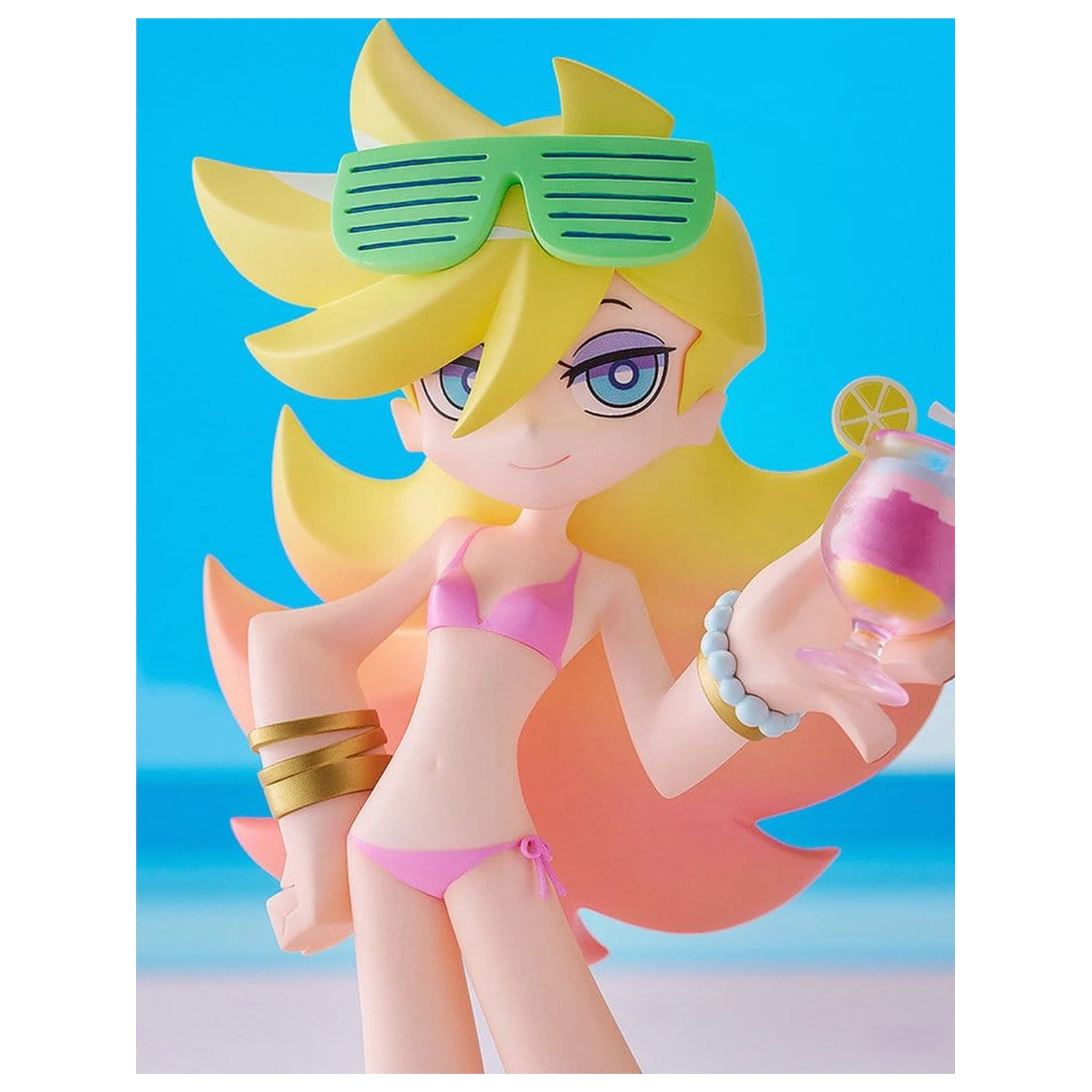 New Panty & Stocking with Garterbelt Pop Up Parade Figura Beach Queens Panty L Size 19 cm fotografija proizvoda