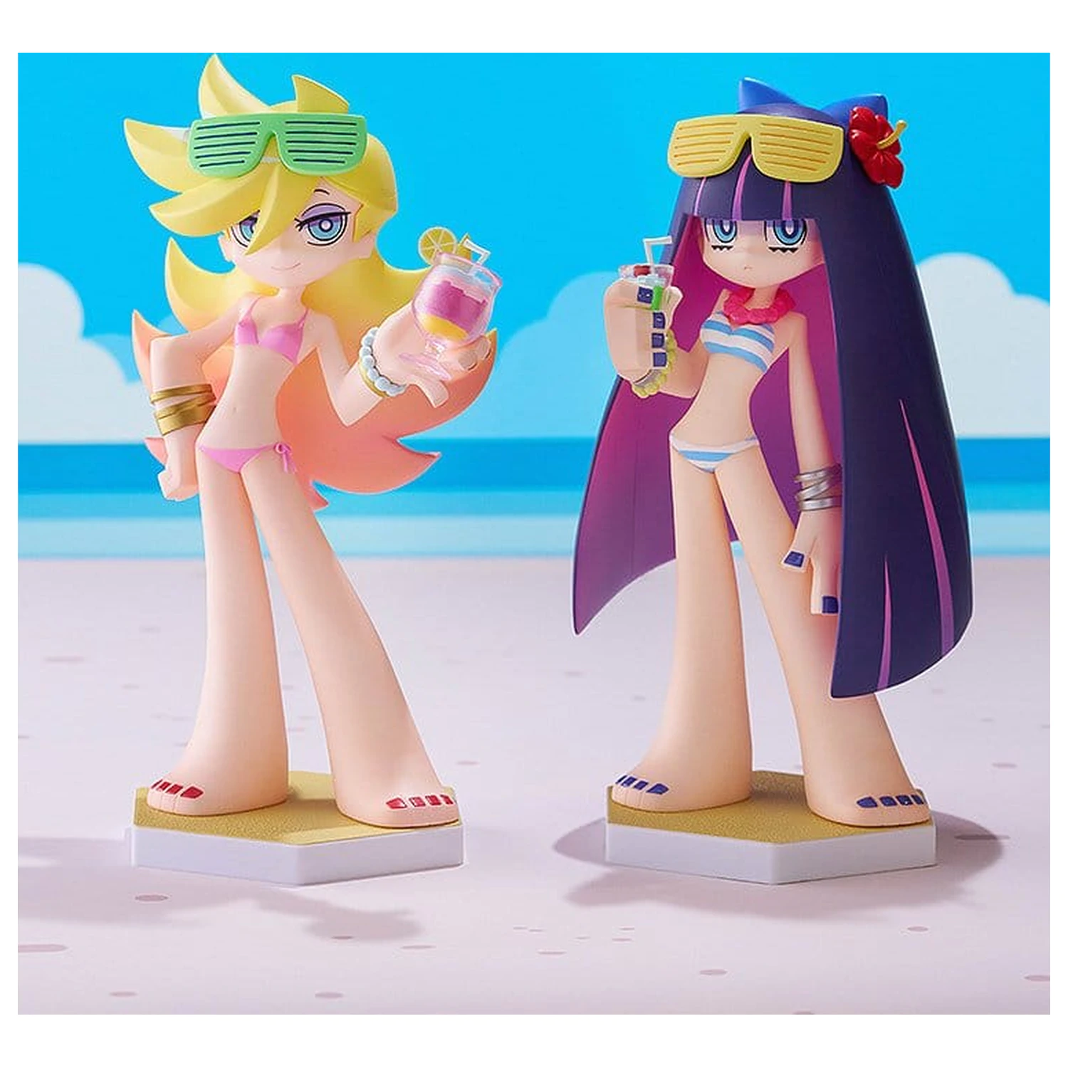 New Panty & Stocking with Garterbelt Pop Up Parade Figura Beach Queens Panty L Size 19 cm fotografija proizvoda