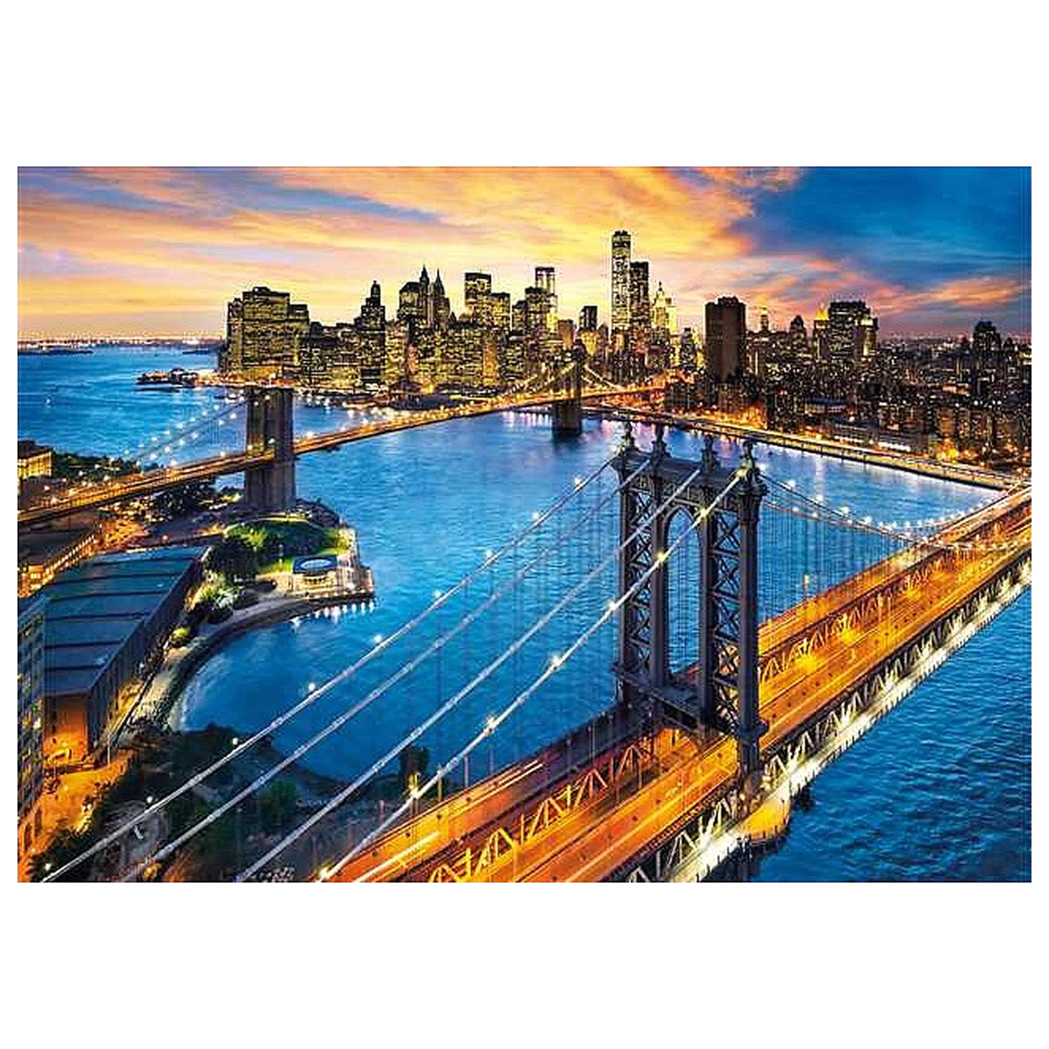 New York Bridges puzzle od 3000 komada fotografija proizvoda