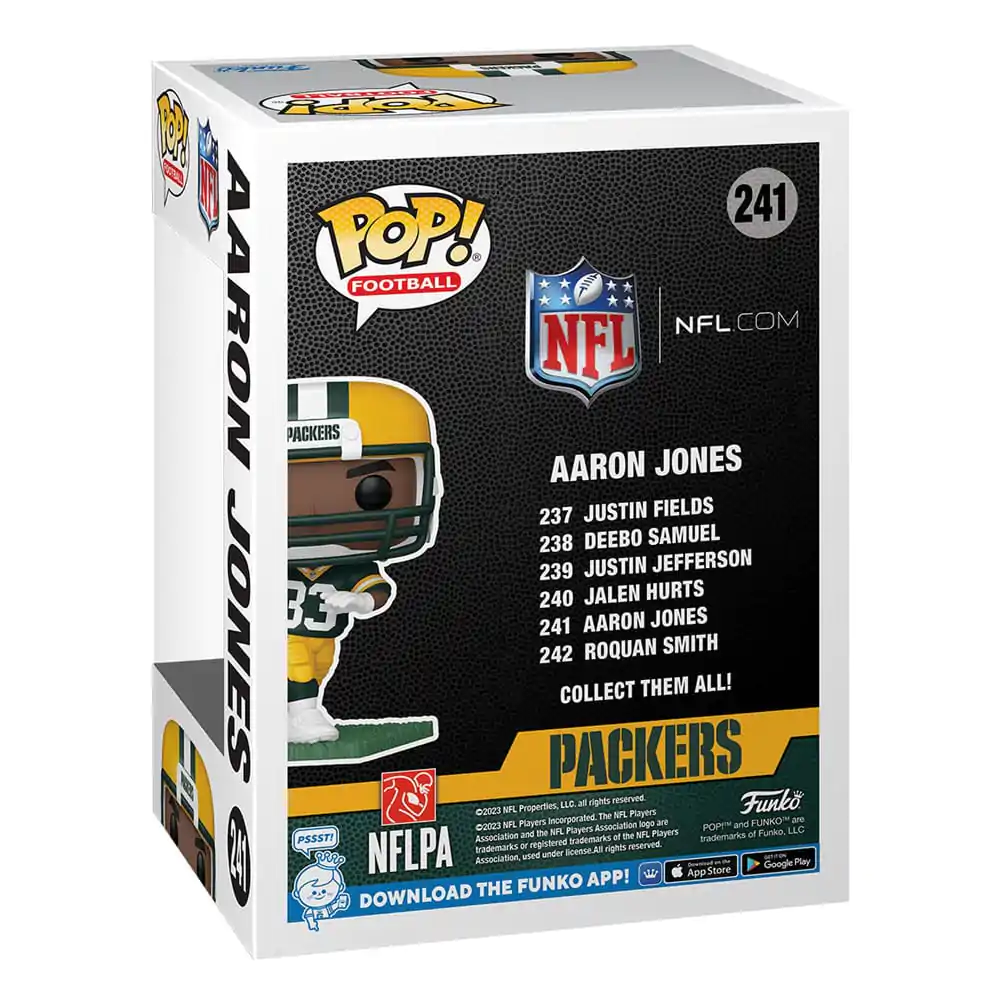 NFL POP! Football Vinyl Figura Packers - Aaron Jones 9 cm fotografija proizvoda