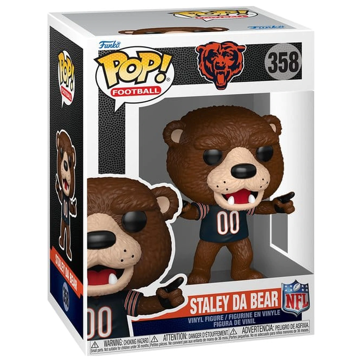 NFL Funko POP! vinilna figura maskote: Bears- Staley 9 cm fotografija proizvoda