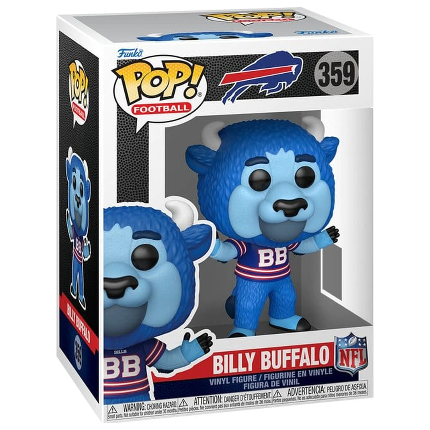 NFL Funko POP! Vinyl figura Mascots: Bills- Billy Buffalo 9 cm fotografija proizvoda
