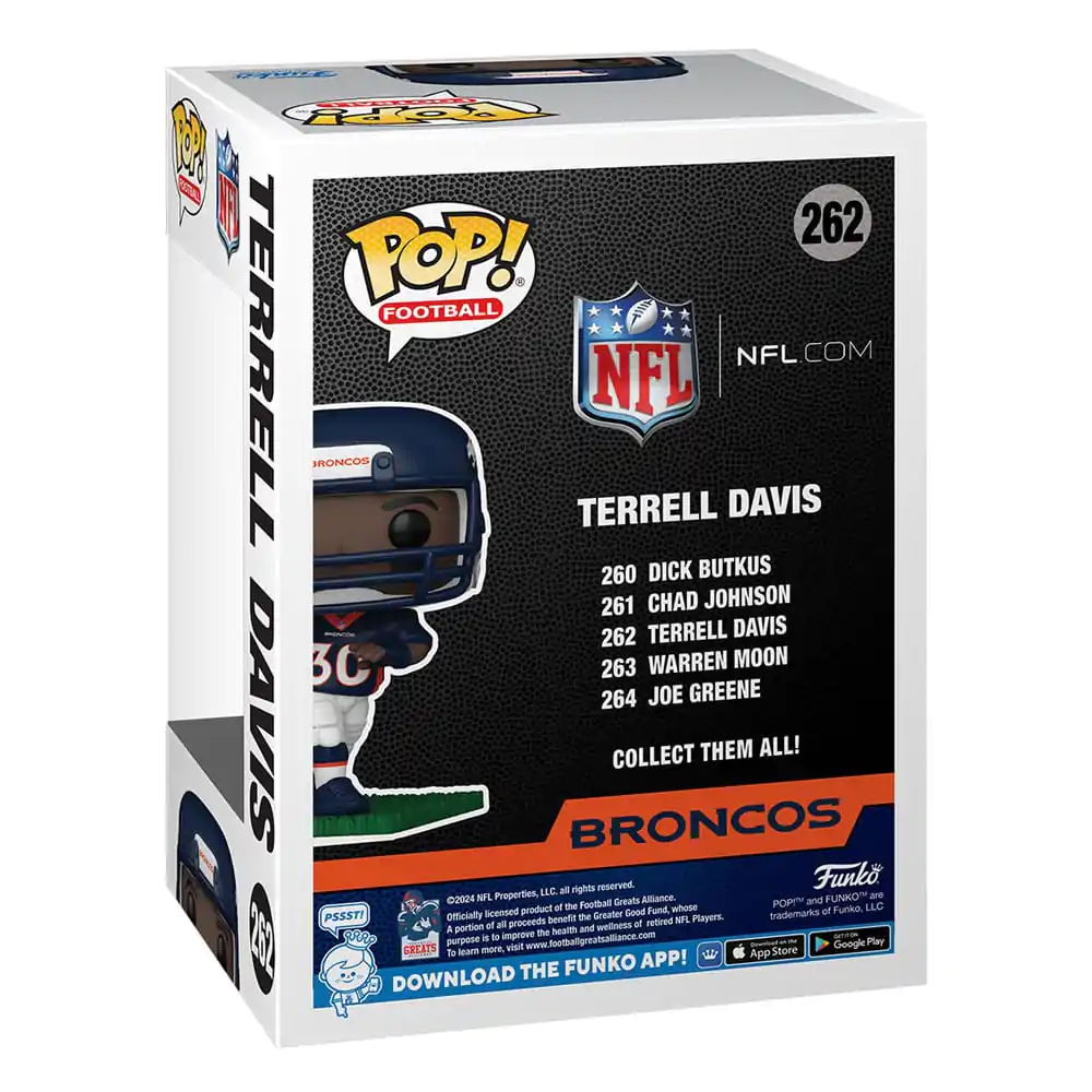 NFL: Legends Funko POP! Sportska Vinilna Figura Broncos- Terrell Davis 9 cm fotografija proizvoda