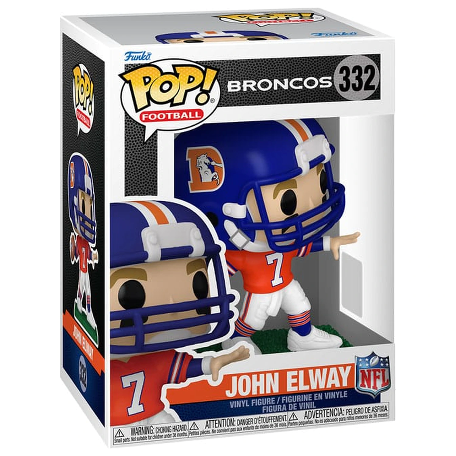 NFL: Legends Funko POP! Sports Vinilna figura Legends - John Elway (Broncos) 9 cm fotografija proizvoda