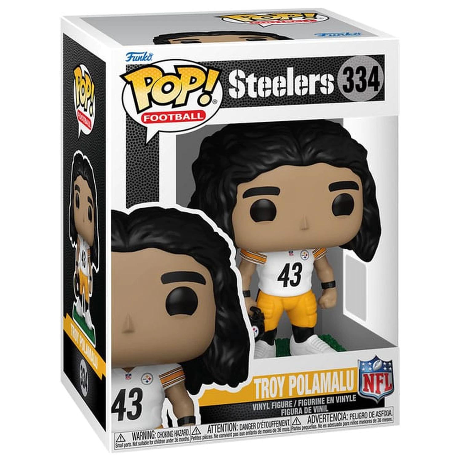 NFL: Legends Funko POP! Sports Vinilna figura Legends- Troy Polamalu(Steelers) 9 cm fotografija proizvoda