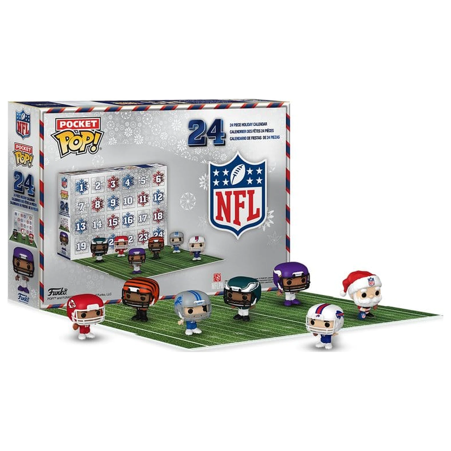 NFL Pocket Funko POP! 24-dnevni adventski kalendar za odbrojavanje fotografija proizvoda